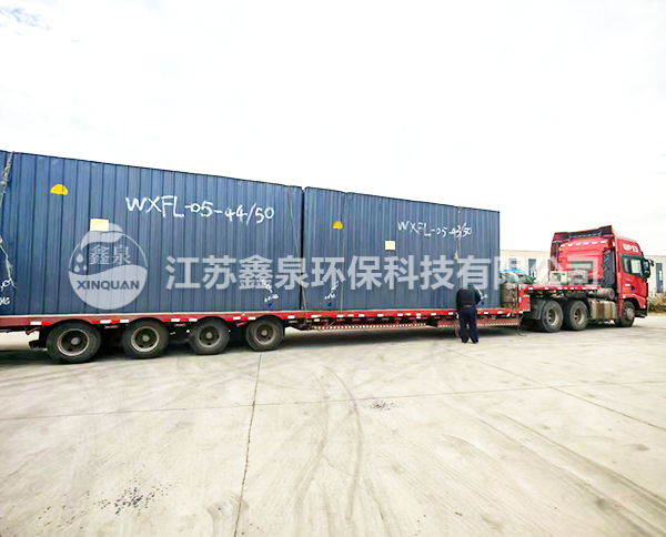 有机硅袋笼出口发货现场